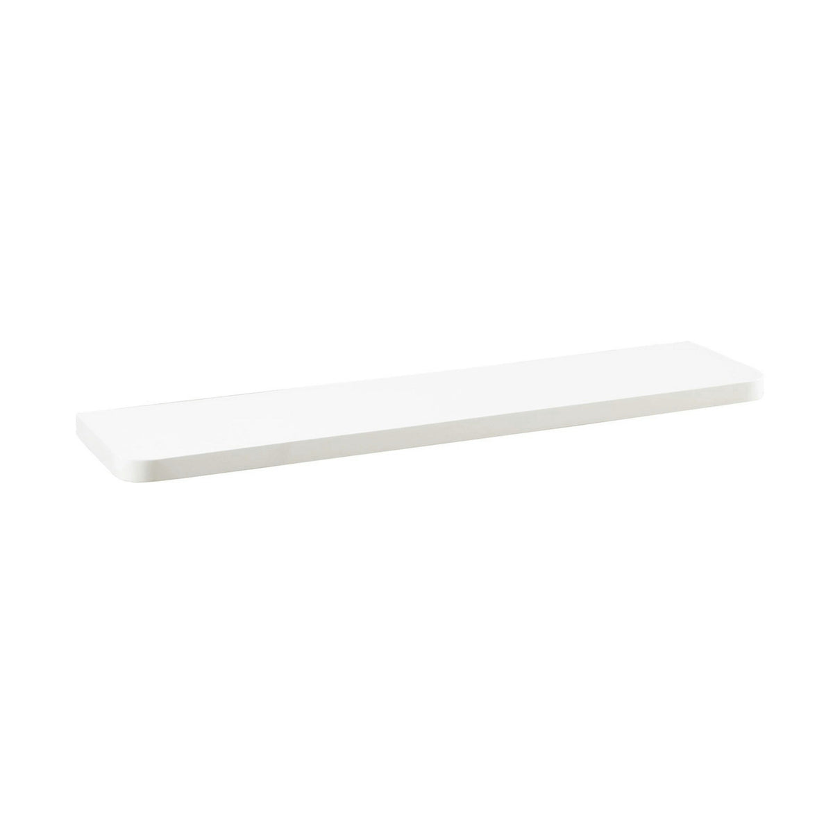 Polita RON, alb, 80x20x3 cm