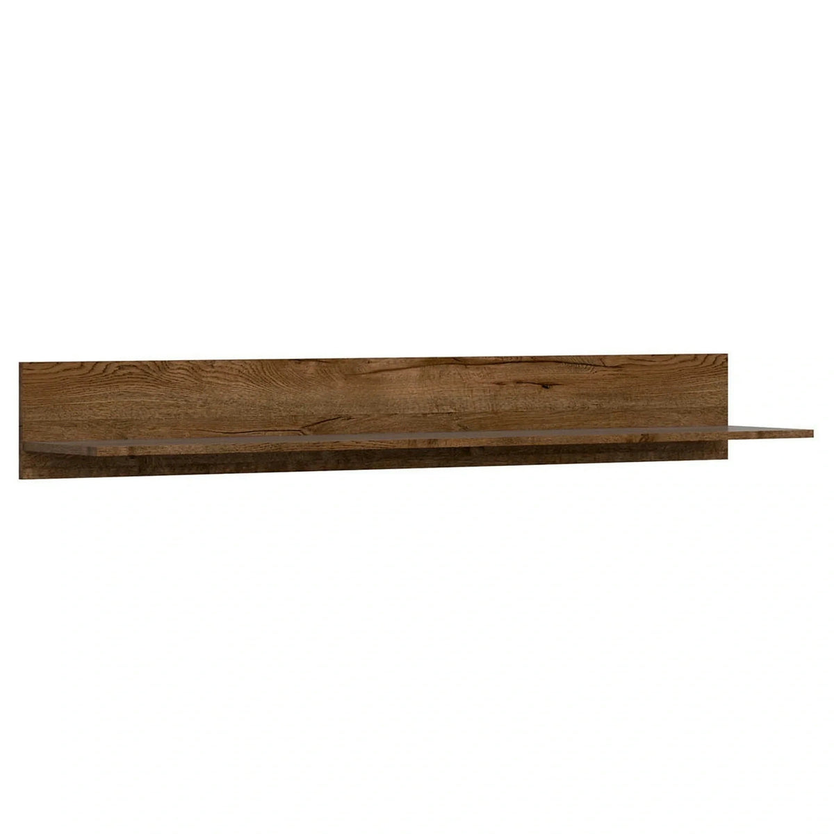 Polita RUSO, stejar, PAL laminat, 149x28x20 cm