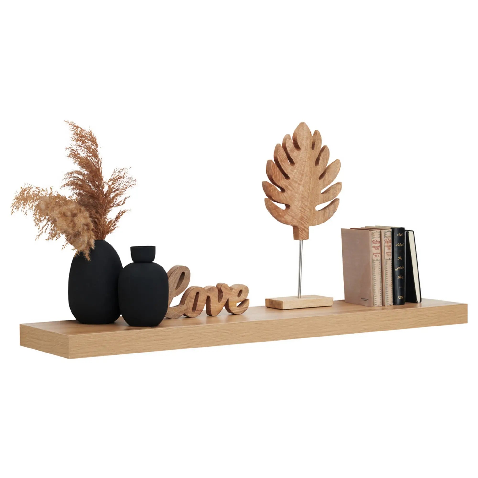 Polita ZACK, stejar wotan, 50x25x5 cm