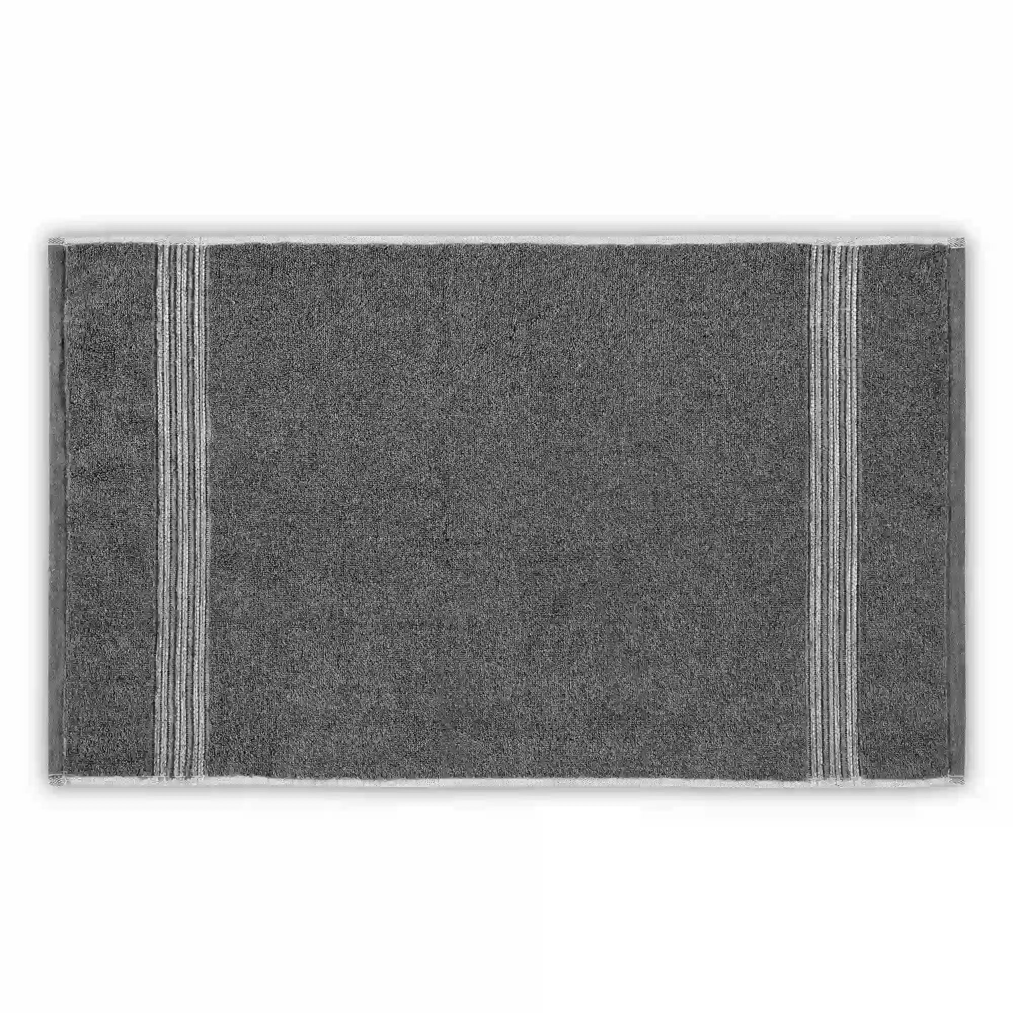 Prosop baie ANTIQUE, gri antracit, bumbac, 33x33 cm