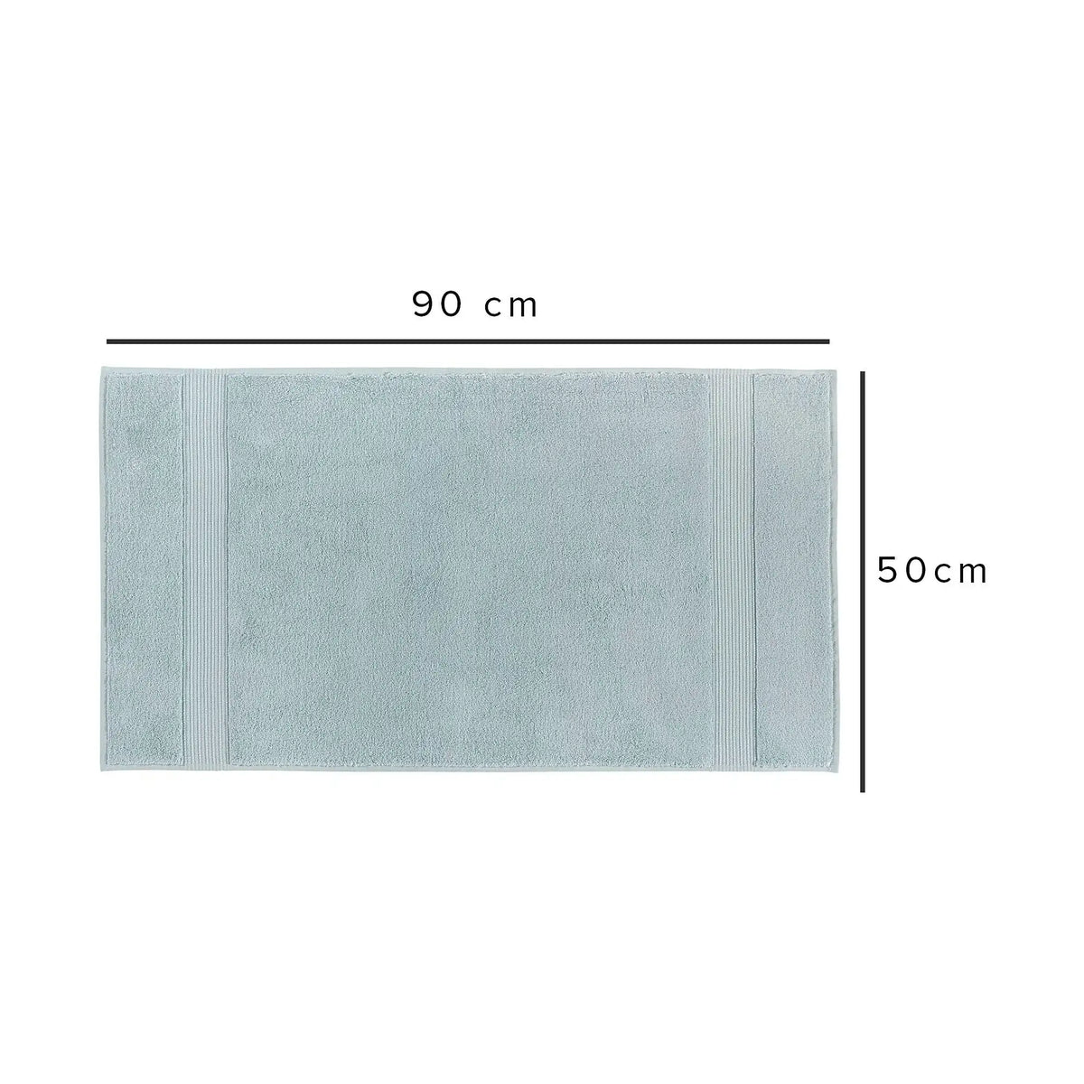 Prosop baie CHICAGO, albastru deschis, bumbac, 50x90 cm