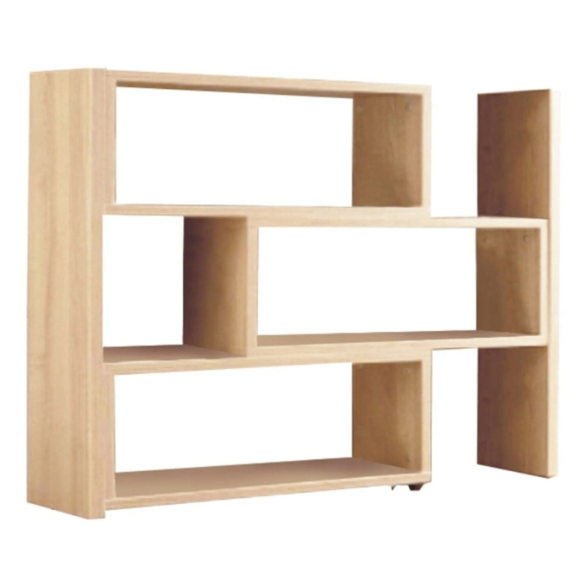 Raft KLOE III, stejar sonoma, DTD laminat, 73/125x24x83 cm