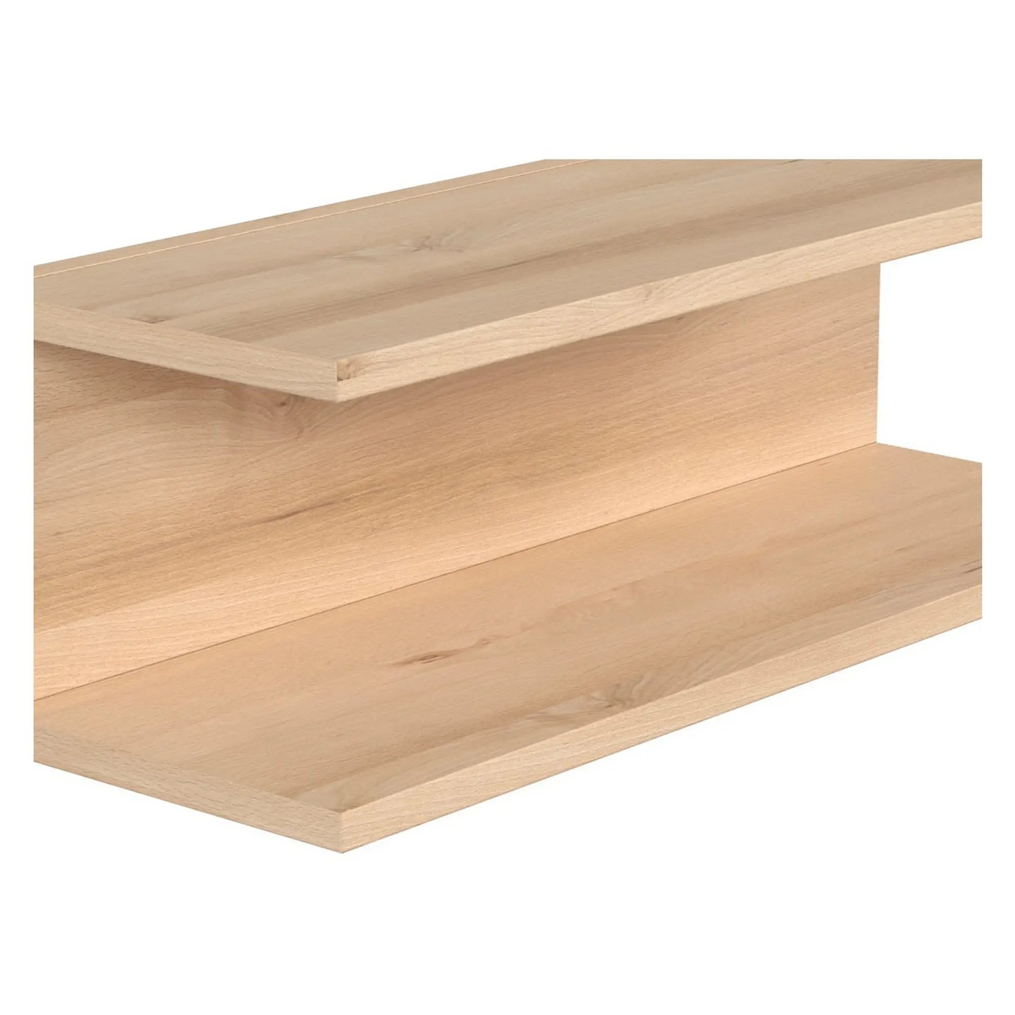 Raft NAMEK, stejar, PAL, 61x21x20 cm
