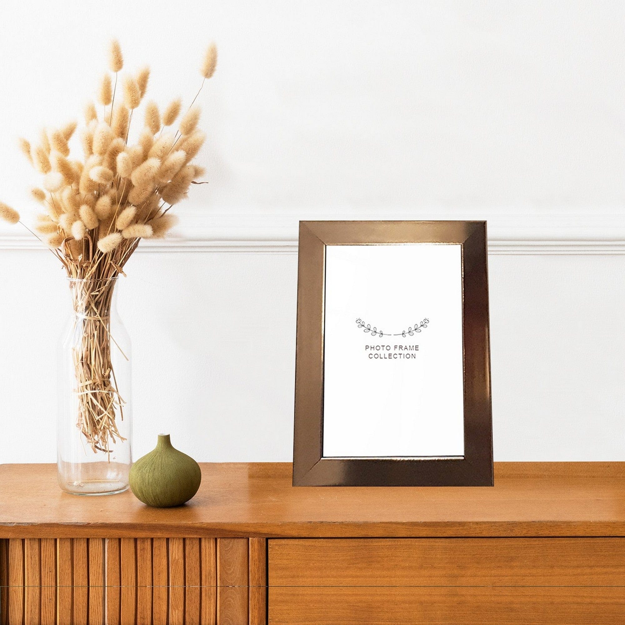 Rama foto 628DTR1115, auriu, plastic, 15x21 cm