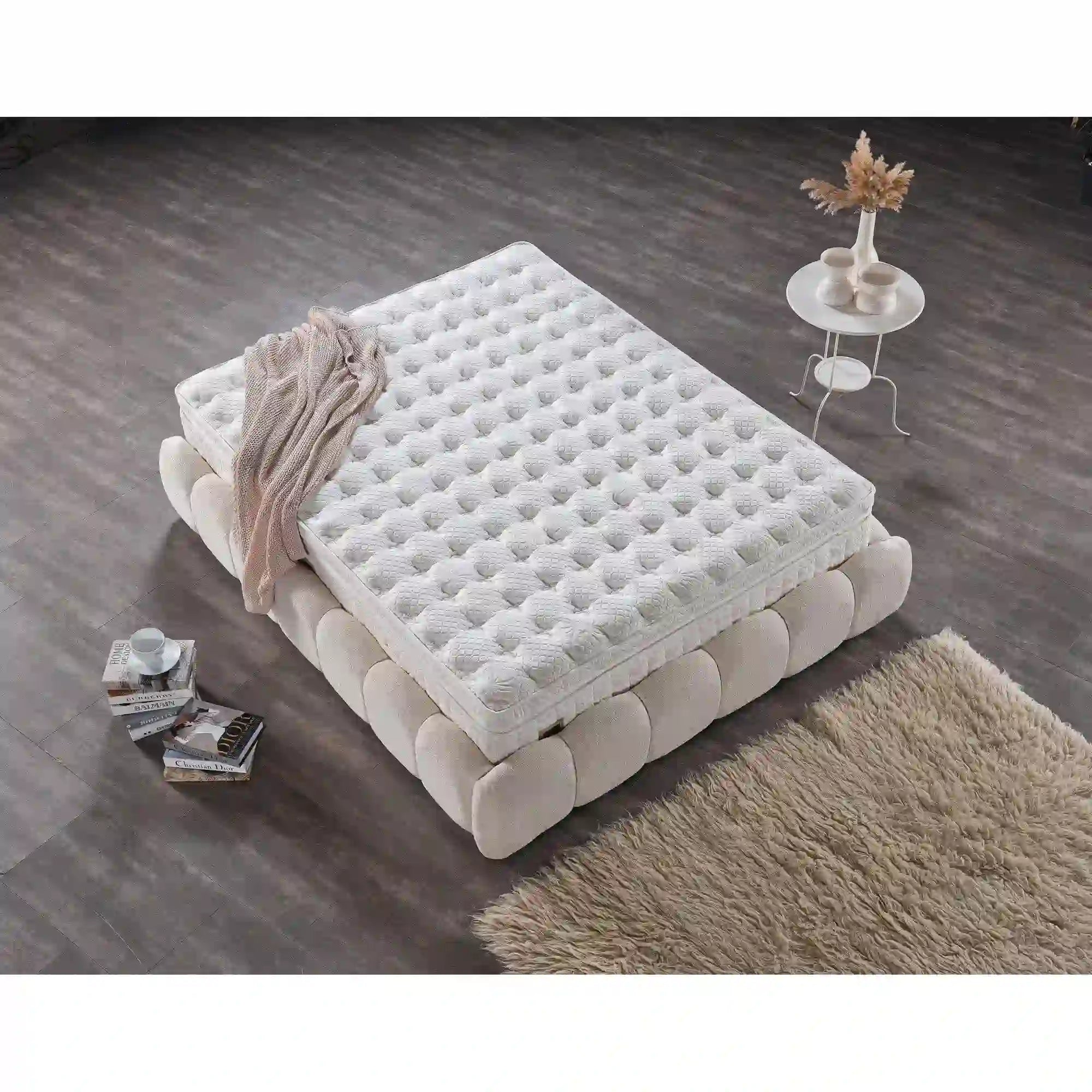 Saltea CLOUDS, alb, 180x200 cm