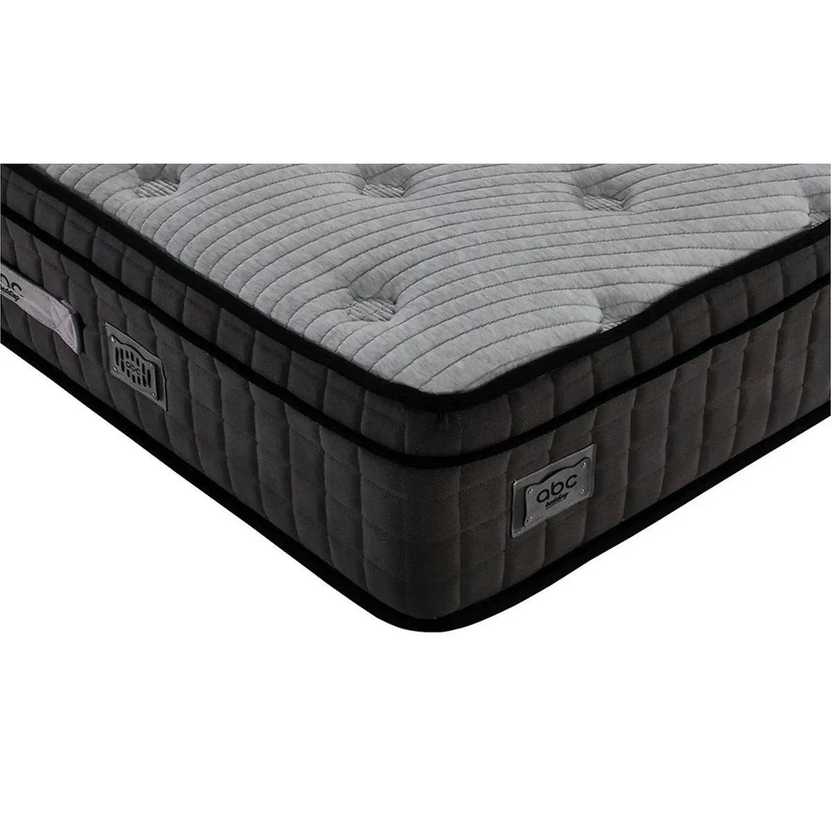 Saltea LATEKS COMFORT, alb/gri inchis, 140x200 cm