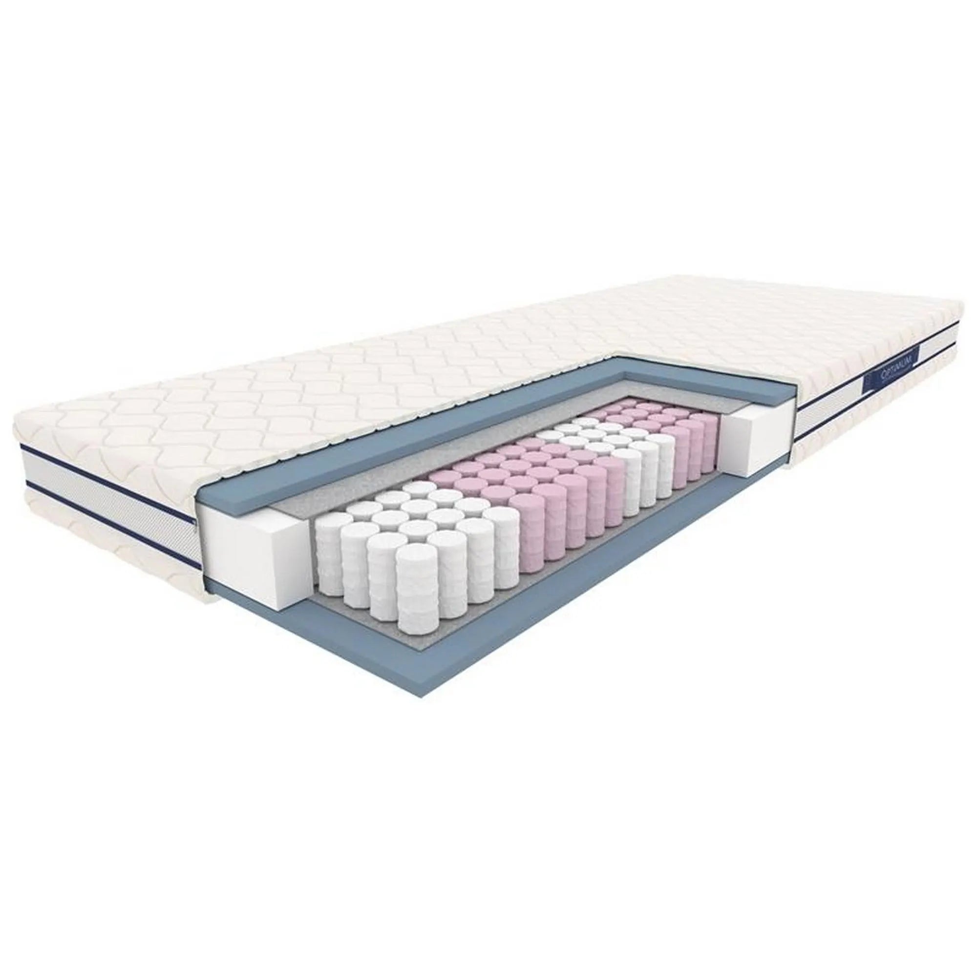 Saltea SYRIUS, alb, 90x200 cm