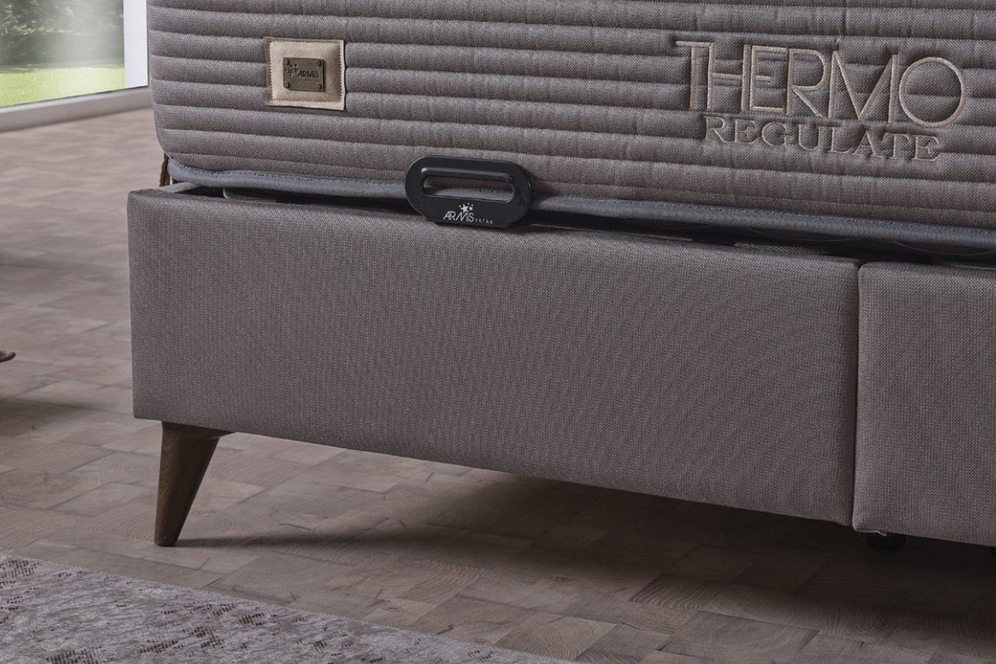 Saltea THERMO REGULATE, gri, 120x200 cm