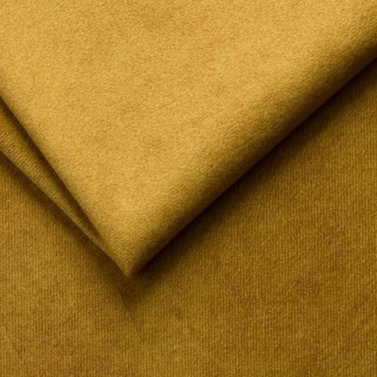 Canapea extensibila KARISA, stofa catifelata galben - Salvador 09, Stofa de Lux, cu lada depozitare, 246x111x93 cm