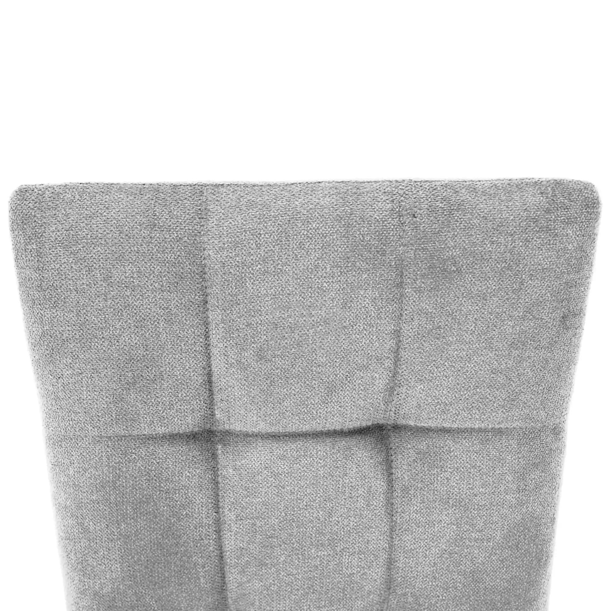 Scaun ADORA 2 NEW, gri/crom, stofa clasica/metal, 46x57x99 cm
