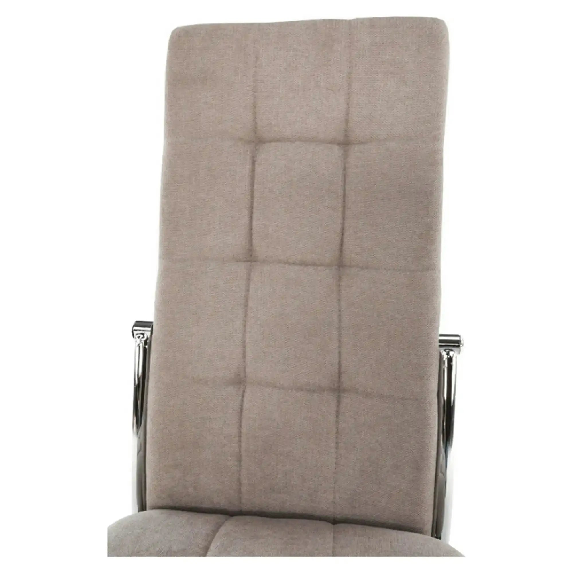 Scaun ADORA NEW, bej, stofa clasica/metal, 42x51x99 cm