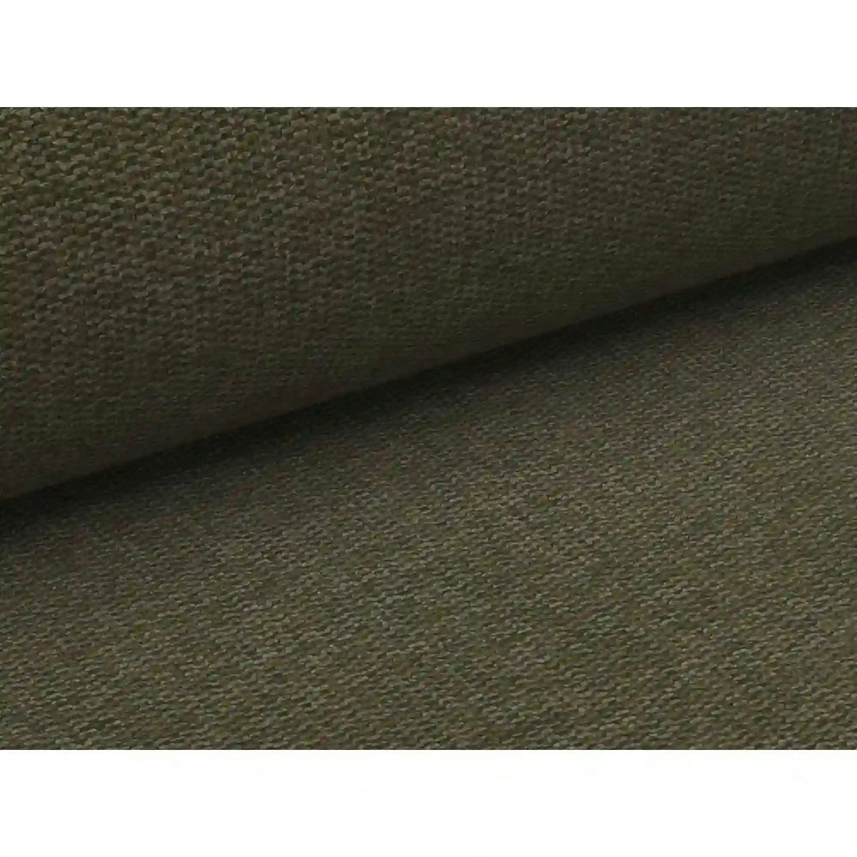 Scaun ALAN, verde olive/negru, stofa/metal, 45x39x91 cm