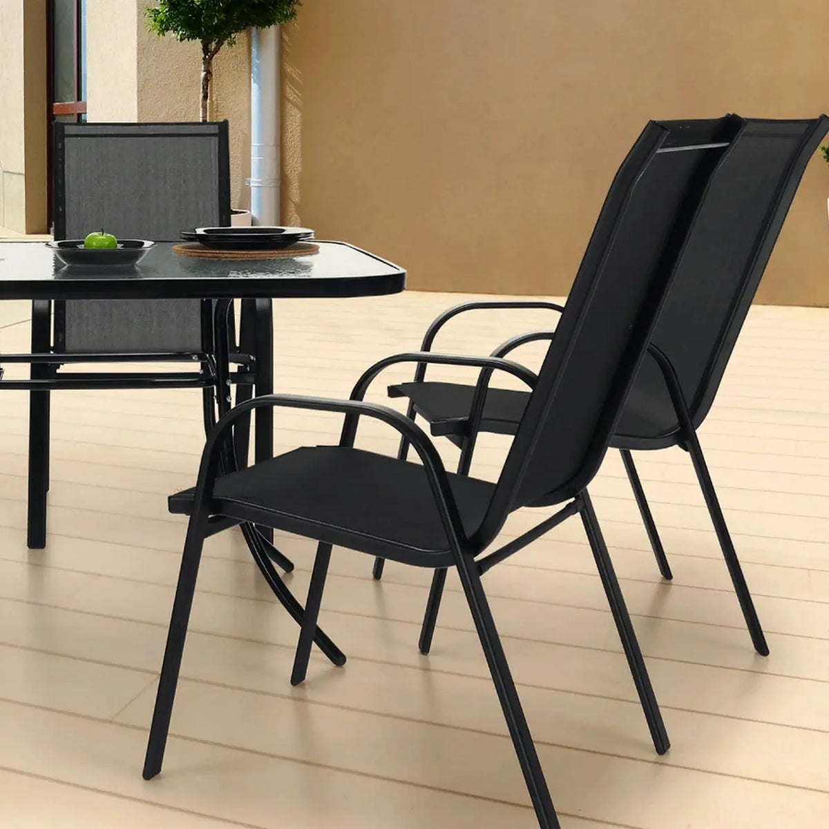 Scaun ALDERA, gri inchis/negru, stofa clasica/otel, 54x72x96 cm
