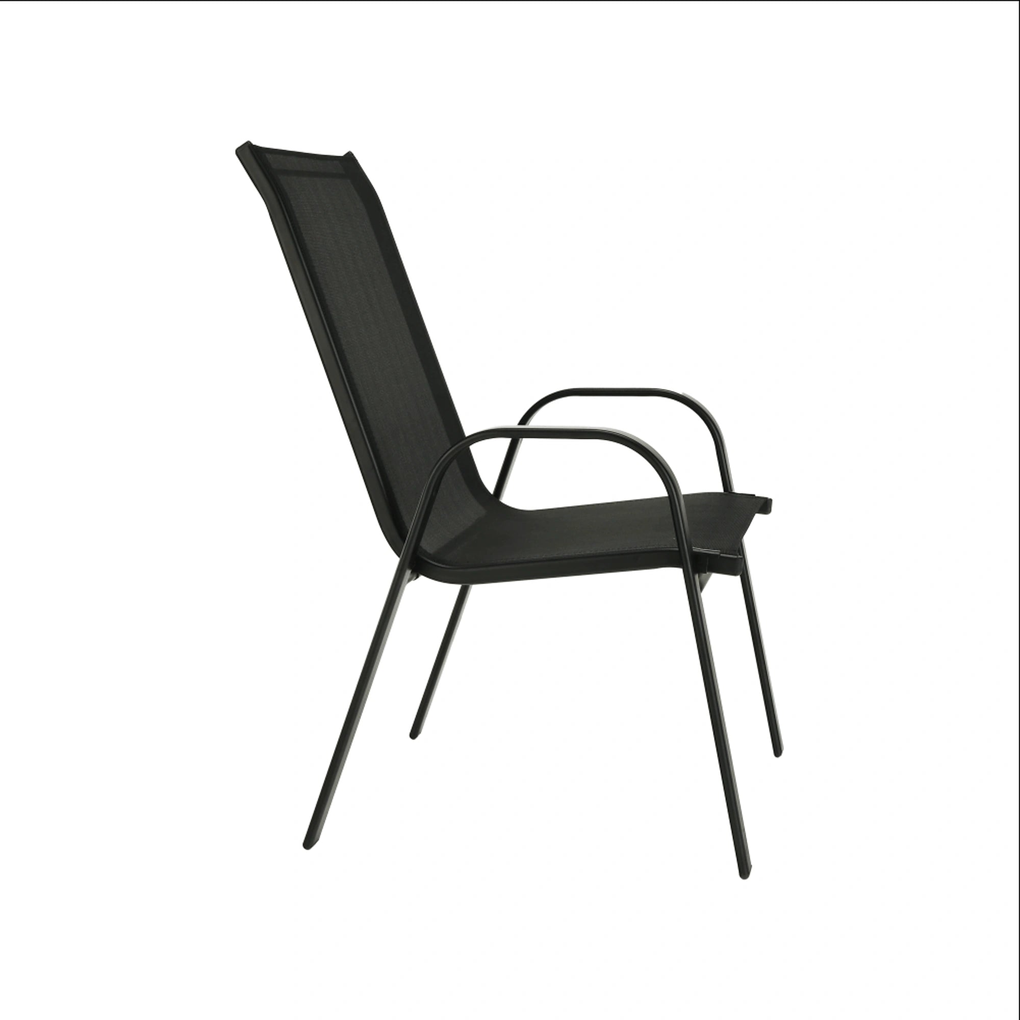 Scaun ALDERA, gri inchis/negru, stofa clasica/otel, 54x72x96 cm