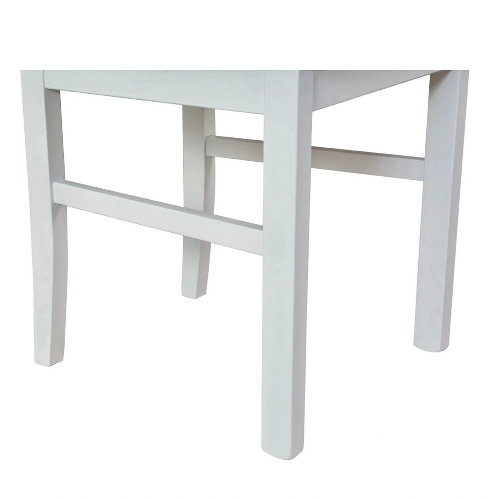 Scaun ALLA 3, gri/alb, stofa clasica/lemn, 43x51x95 cm