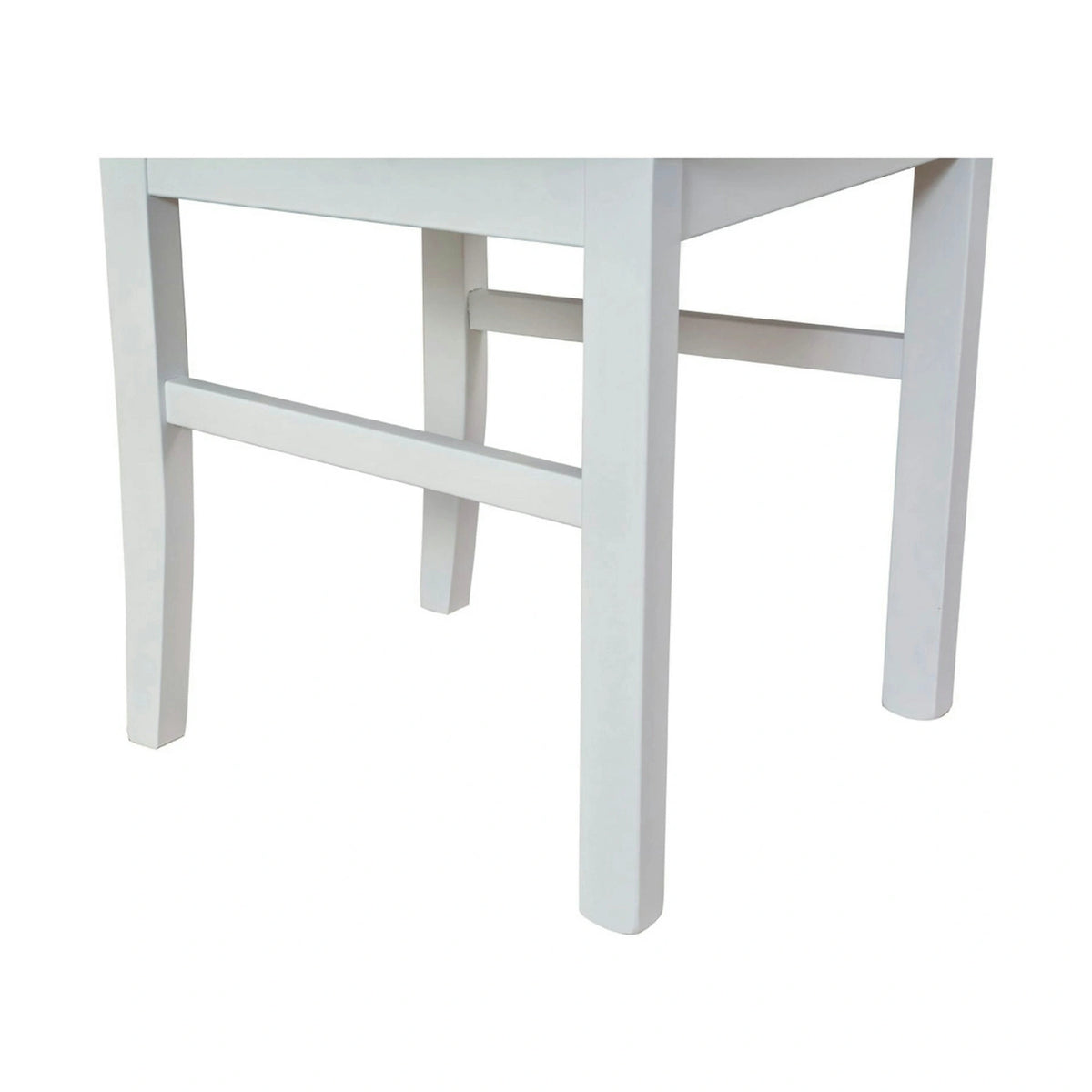 Scaun ALLA 3, gri/alb, stofa clasica/lemn, 43x51x95 cm