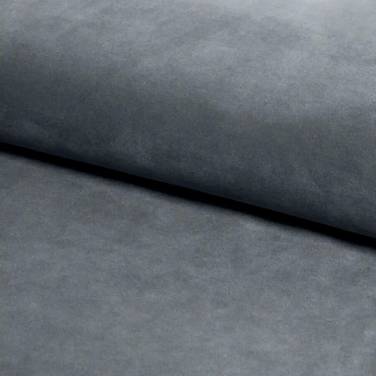 Scaun ATOM, gri/negru, stofa catifelata/metal, 44x39x93 cm