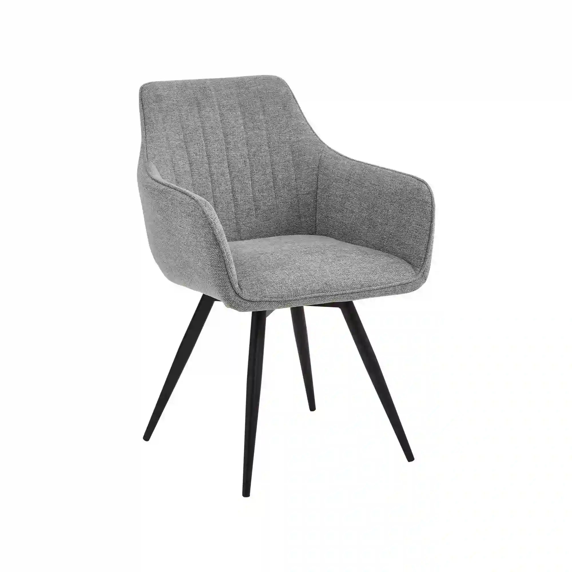 Scaun BALLO, bej deschis/negru, stofa clasica/metal, 56x58x84 cm