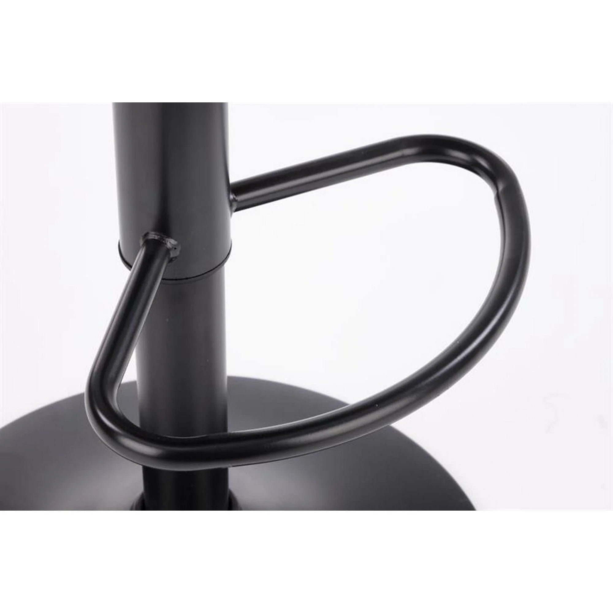 Scaun bar H102, verde inchis/negru, stofa catifelata/otel, 53x48x100 cm