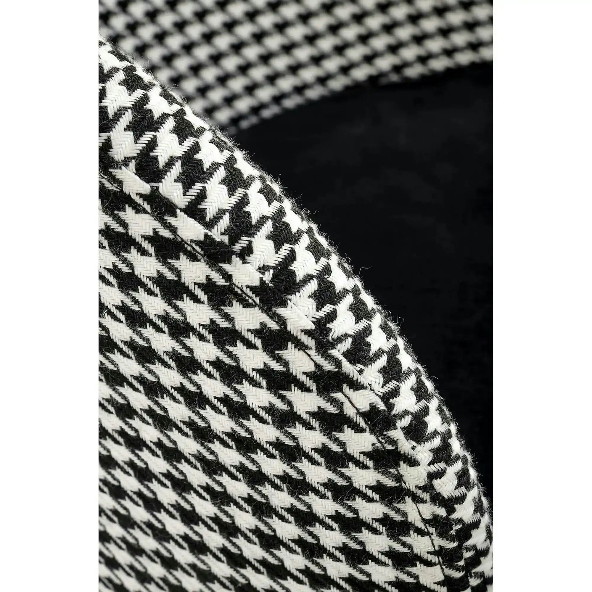 Scaun bar H113, negru/gri/auriu, stofa catifelata/otel, 47x55x85 cm