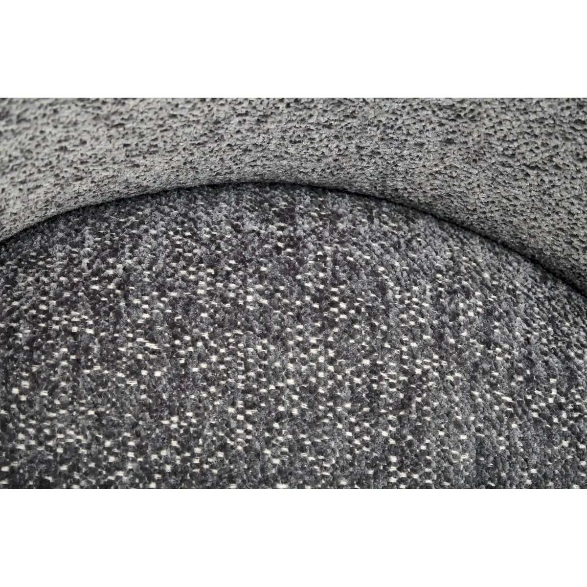 Scaun bar H116, gri/auriu, stofa bucle/otel, 50x59x101 cm