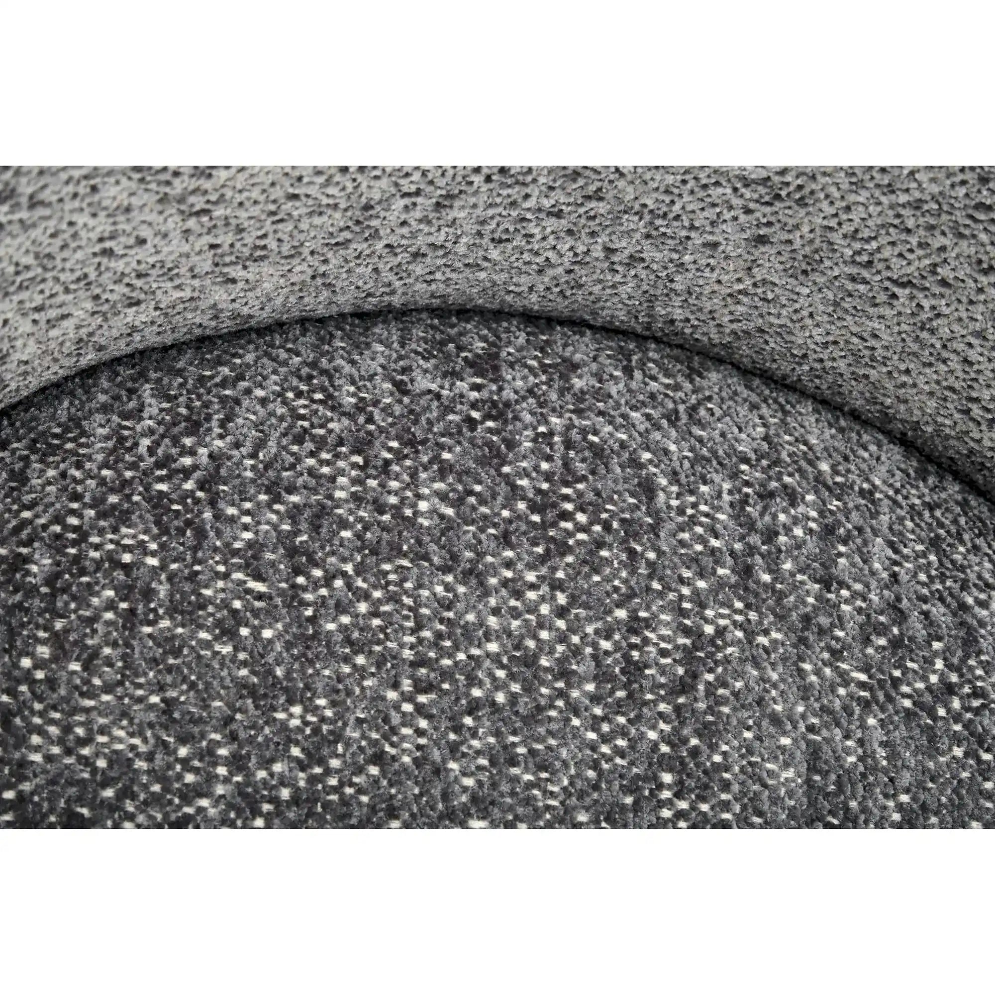 Scaun bar H116, gri/auriu, stofa bucle/otel, 50x59x101 cm