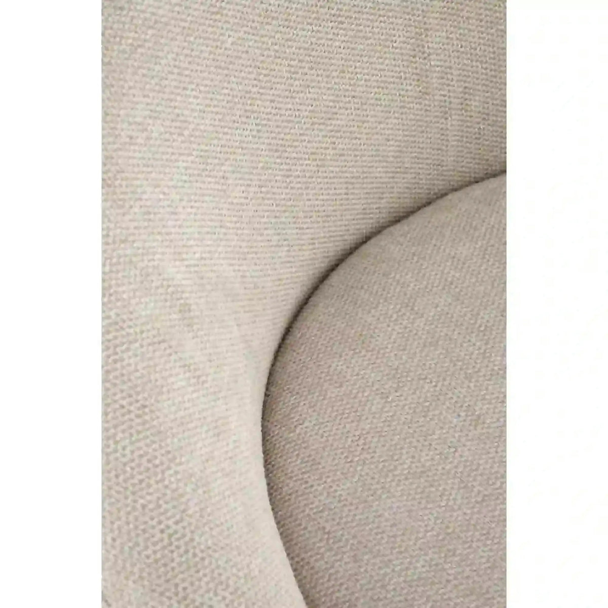 Scaun bar H118, bej deschis/negru, stofa clasica/otel, 53x57x90 cm