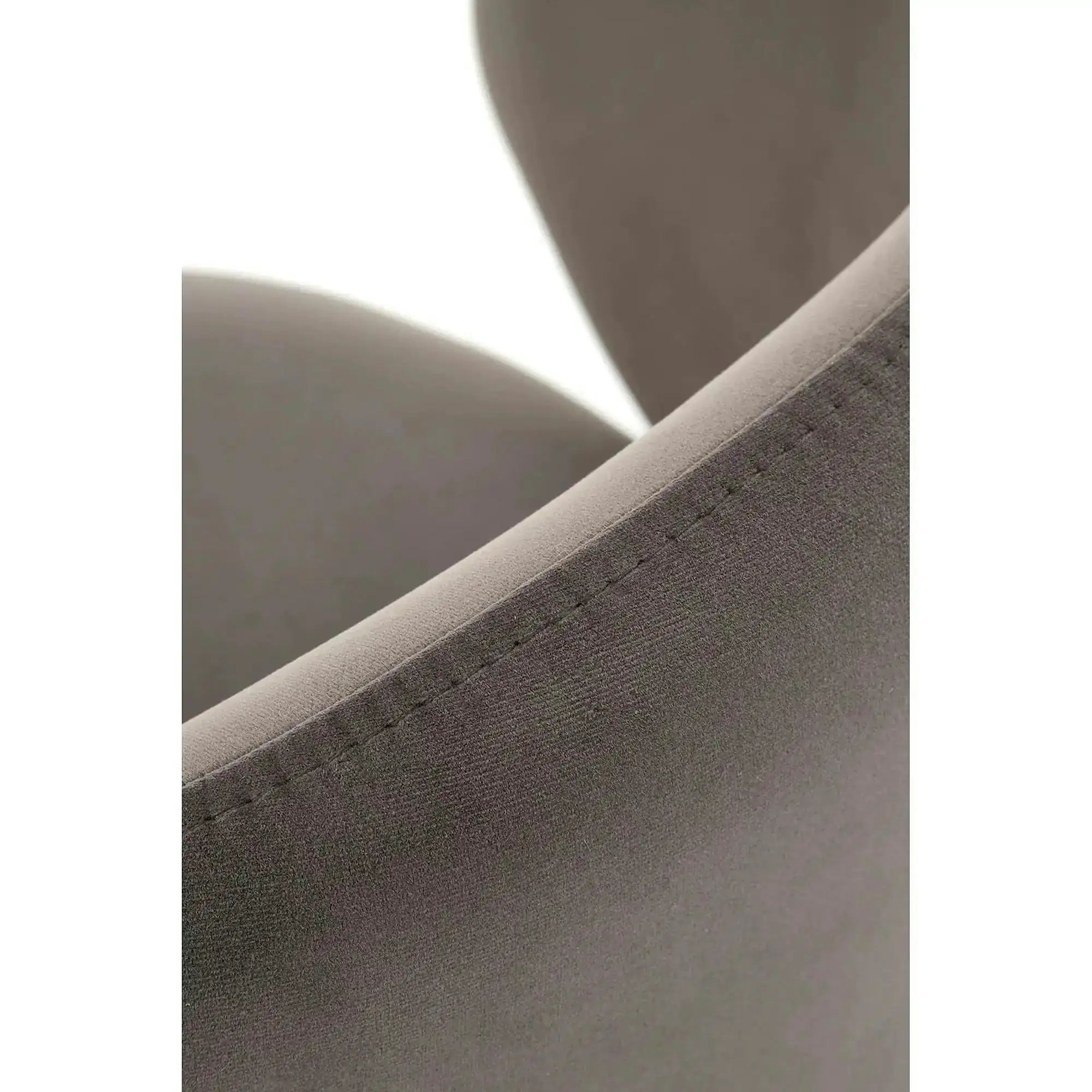 Scaun bar H121, gri - Mavel 14/negru, stofa catifelata/metal, 51x50x92 cm