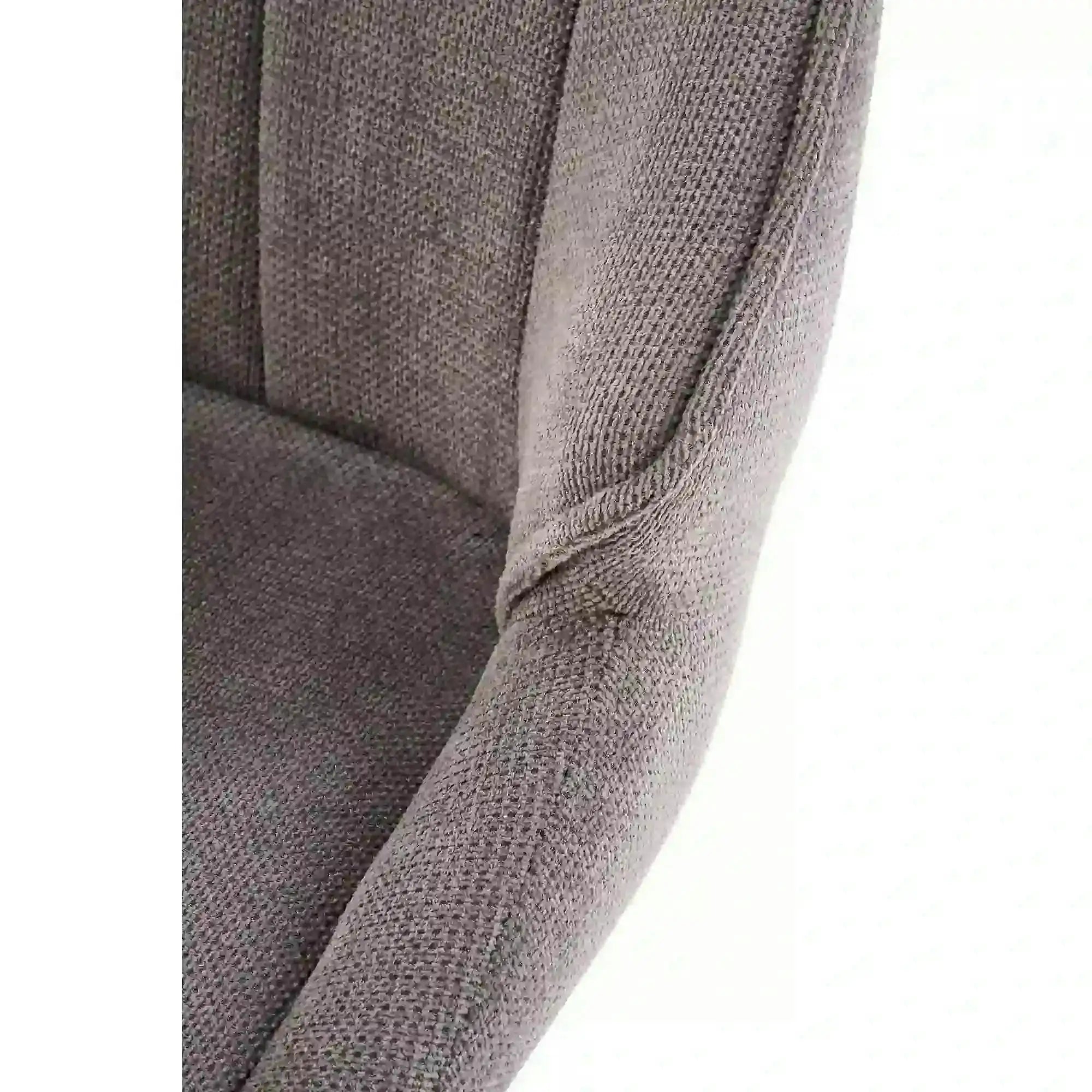 Scaun bar H122, gri - Vardo 11/negru, stofa clasica/metal, 50x54x96/118 cm