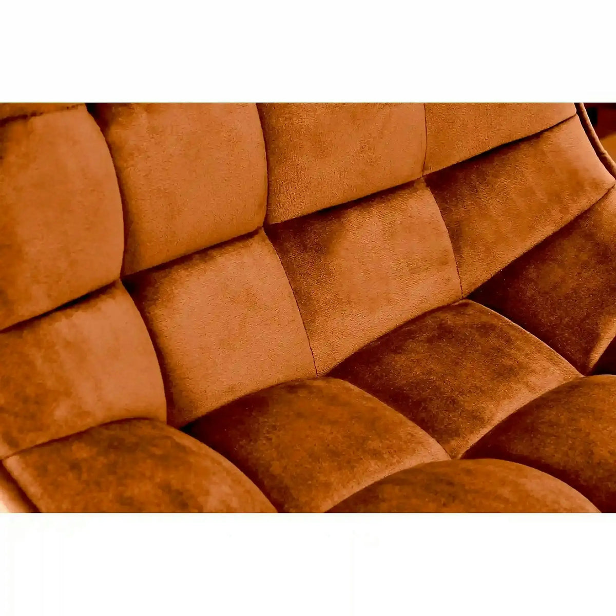 Scaun bar inalt H95, scortisoara - Bluvel 4215/negru, stofa catifelata/metal, 43x44x84/106 cm