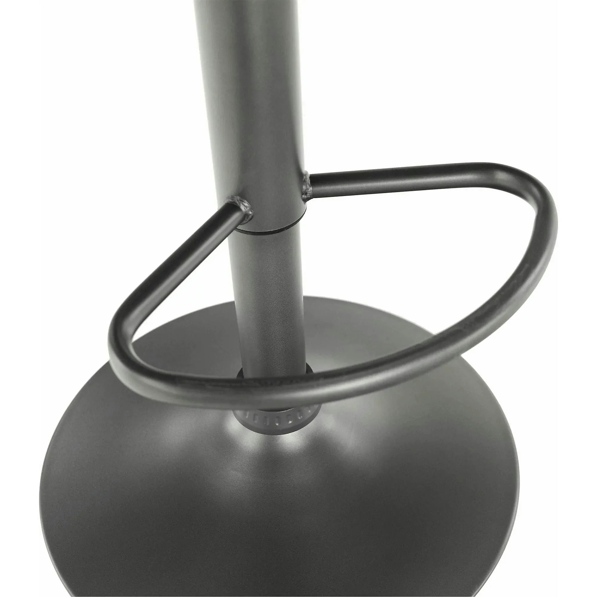 Scaun bar LAHELA, verde menta/negru, stofa clasica/metal, 44x50x91/112 cm