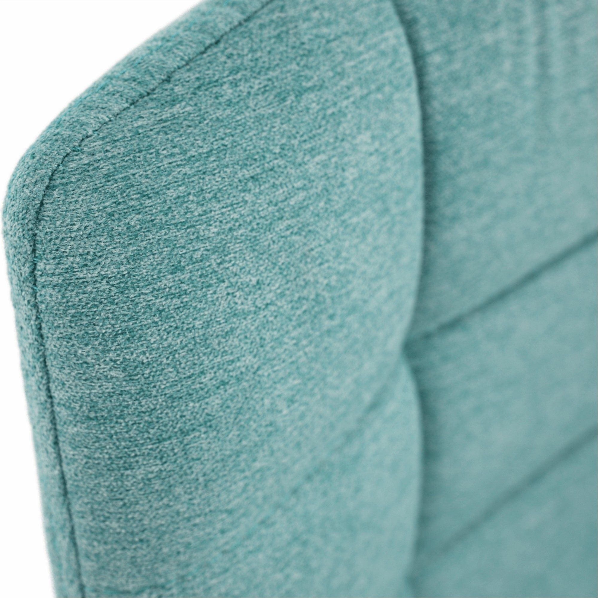 Scaun bar LAHELA, verde menta/negru, stofa clasica/metal, 44x50x91/112 cm