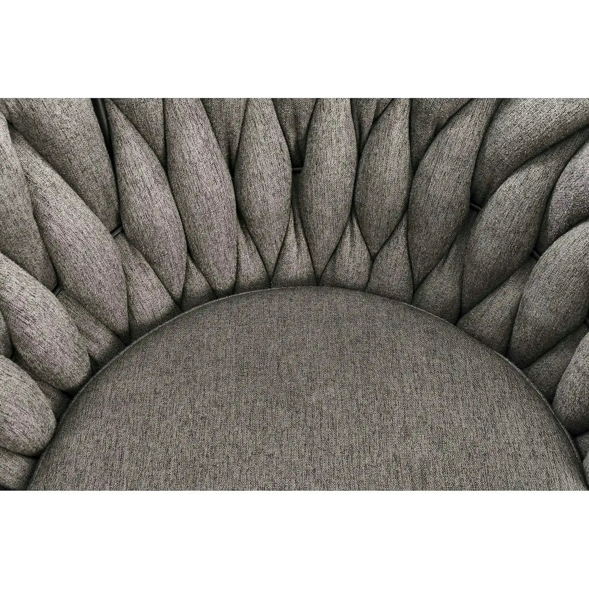 Scaun bar textil H125, gri - Nea 15, stofa clasica/otel, 53x54x90/105 cm