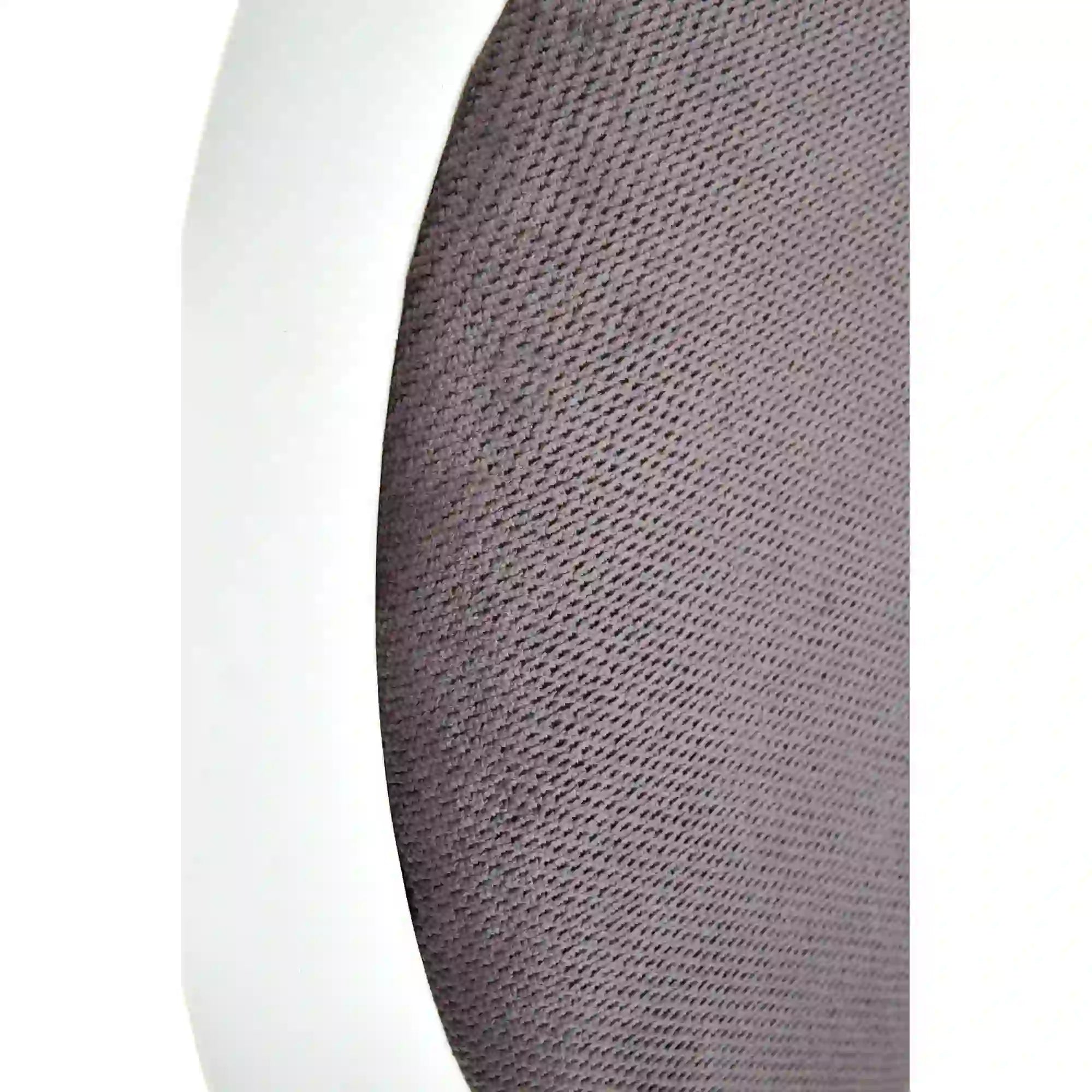 Scaun BAROCK, alb/gri, lemn de cauciuc, 45x51x93 cm