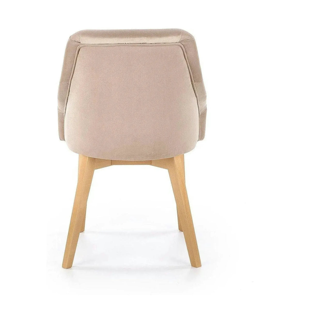 Scaun bej tapitat TOLEDO 2, 57x56x86 cm