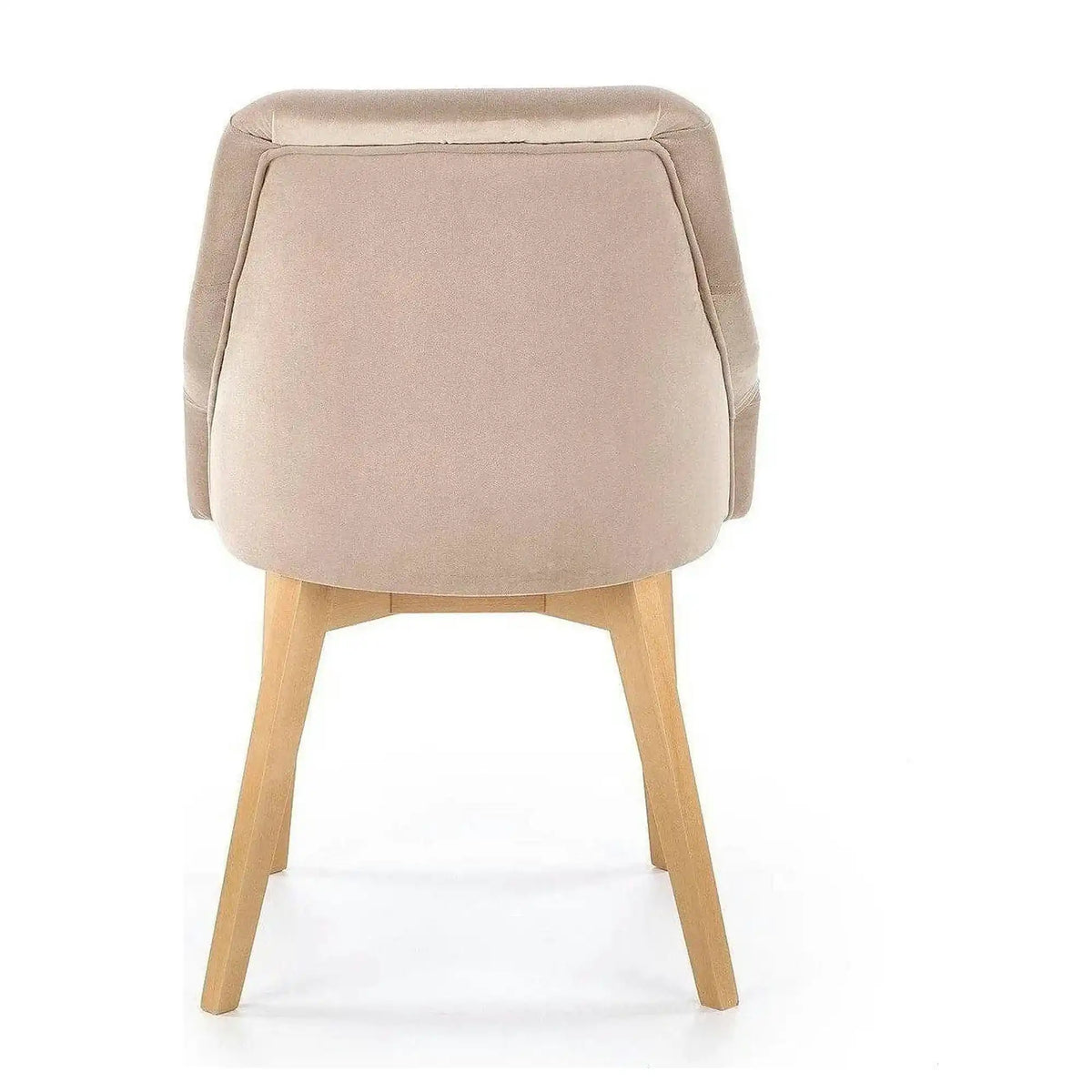 Scaun bej tapitat TOLEDO 2, 57x56x86 cm