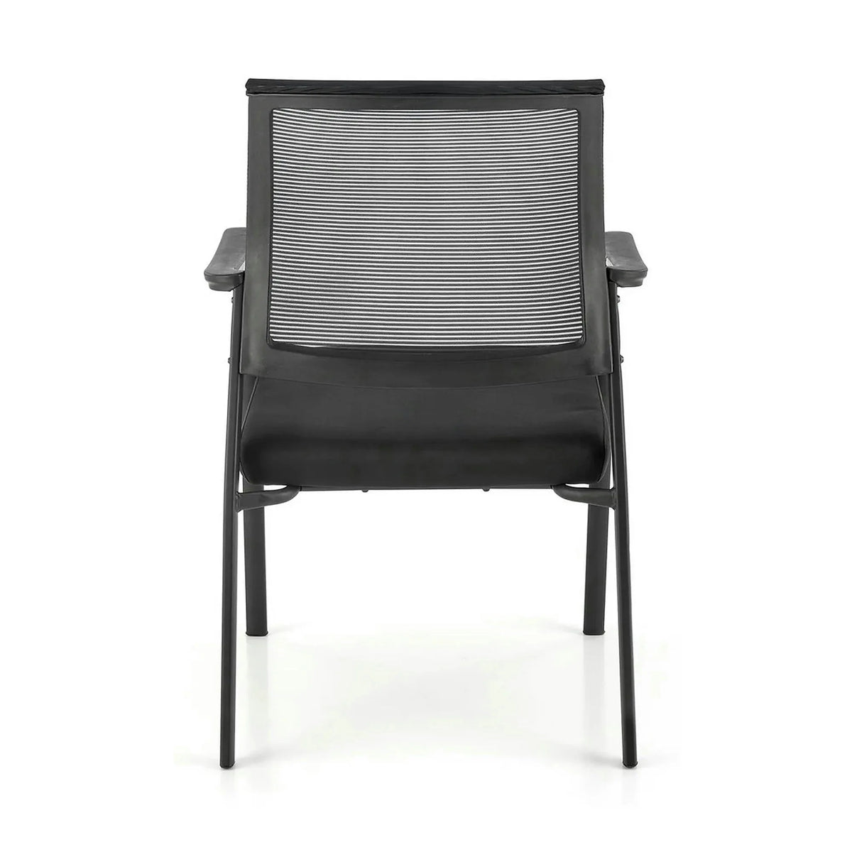 Scaun BERGEN, negru, stofa clasica/metal, 58x60x90 cm