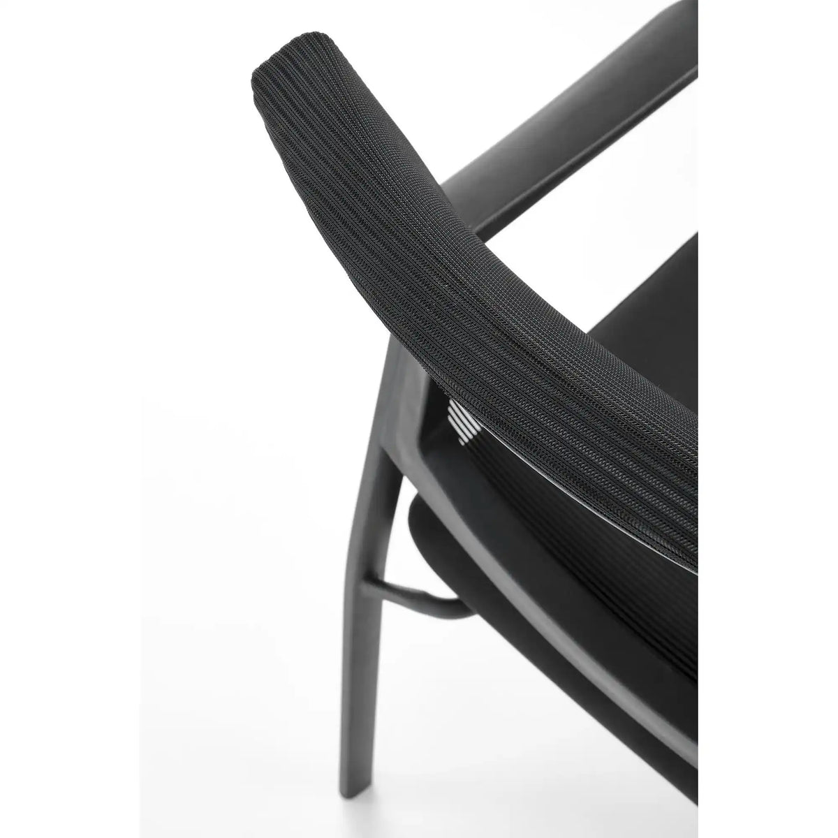 Scaun BERGEN, negru, stofa clasica/metal, 58x60x90 cm