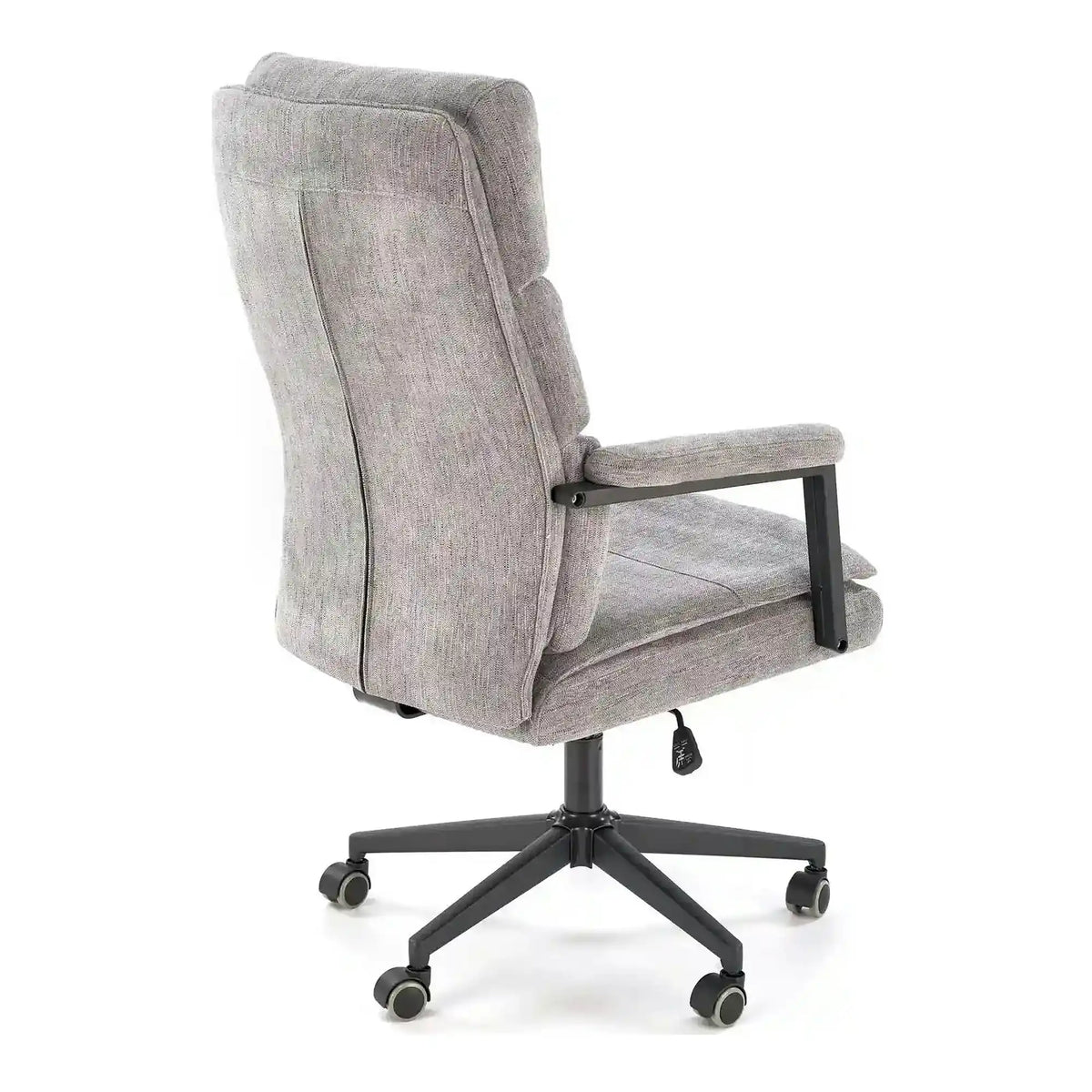 Scaun birou ADRIANO, gri - Odin 11, stofa clasica/metal, 65x70x104/110 cm