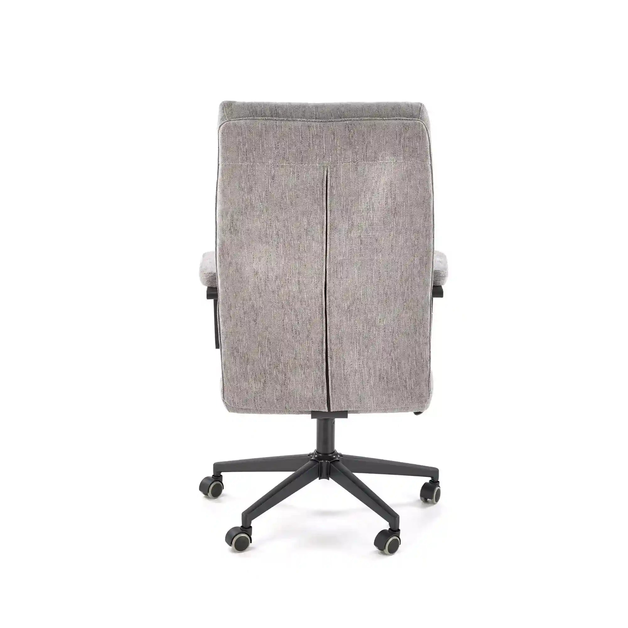 Scaun birou ADRIANO, gri - Odin 11, stofa clasica/metal, 65x70x104/110 cm