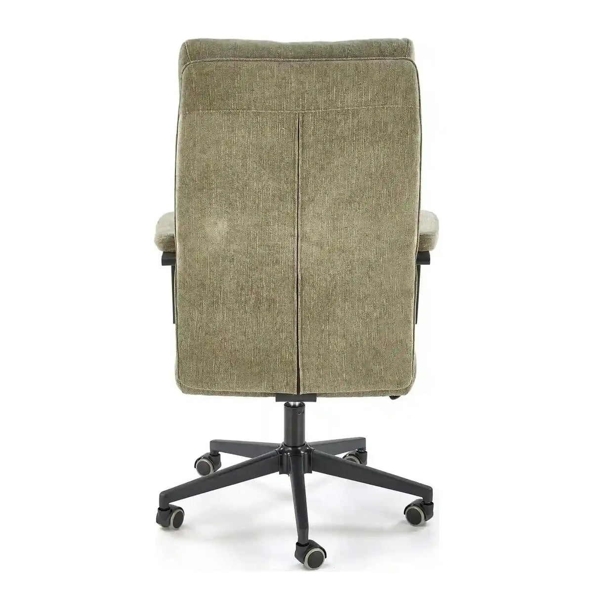 Scaun birou ADRIANO, verde olive, stofa clasica - Odin 77, 65x70x104/110 cm