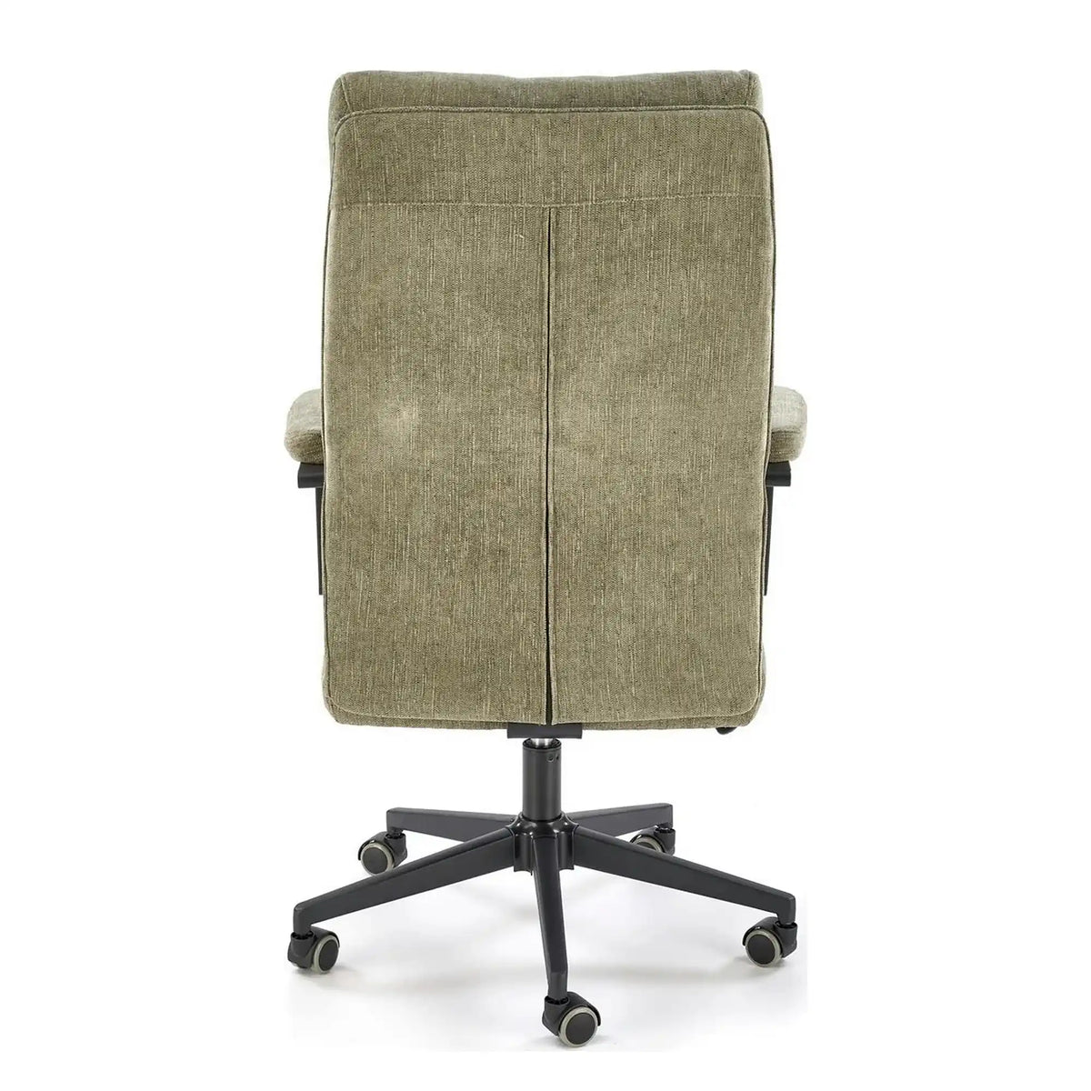 Scaun birou ADRIANO, verde olive, stofa clasica - Odin 77, 65x70x104/110 cm