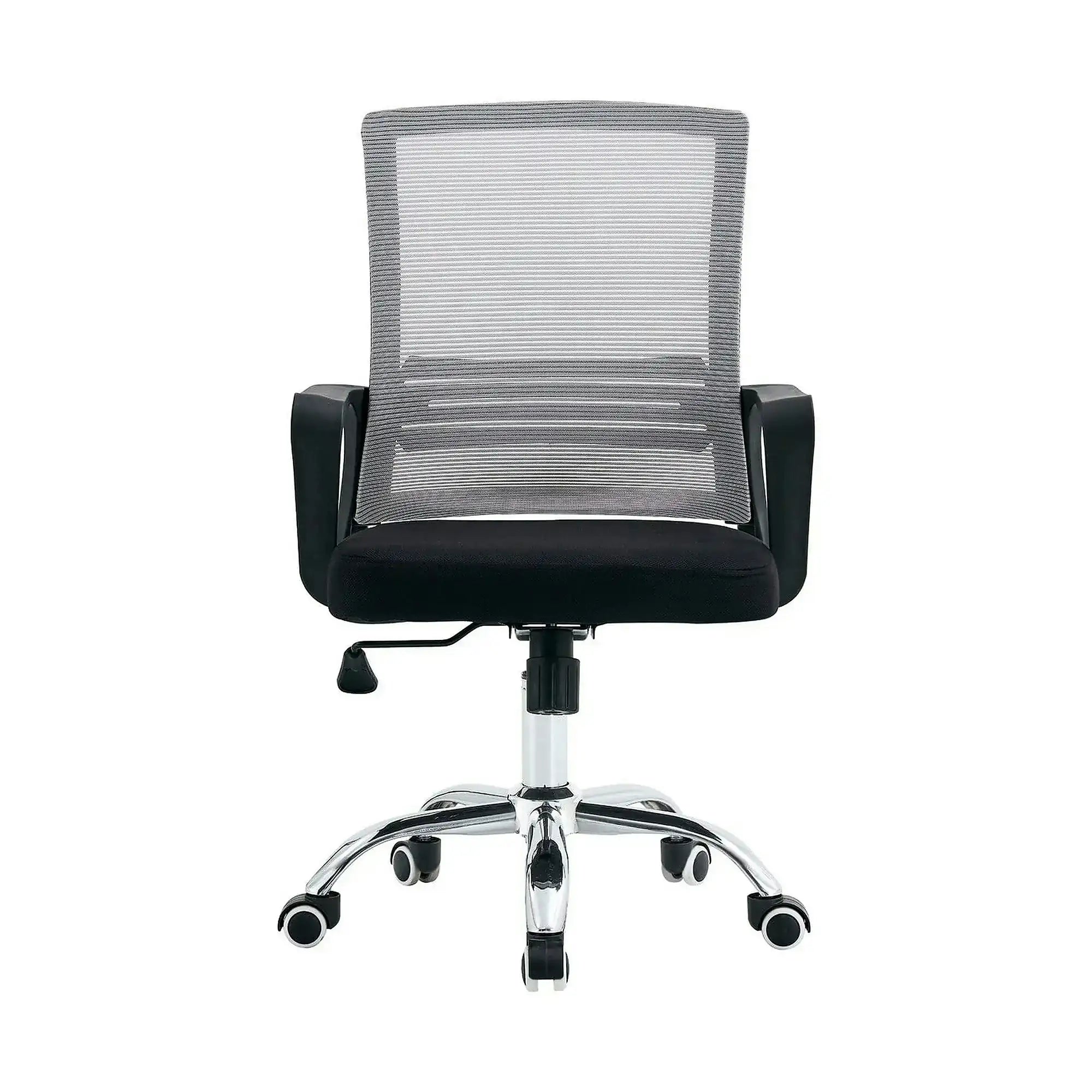 Scaun birou APOLO 2 NEW, gri/negru, plasa/plastic, 47x54x88/98 cm