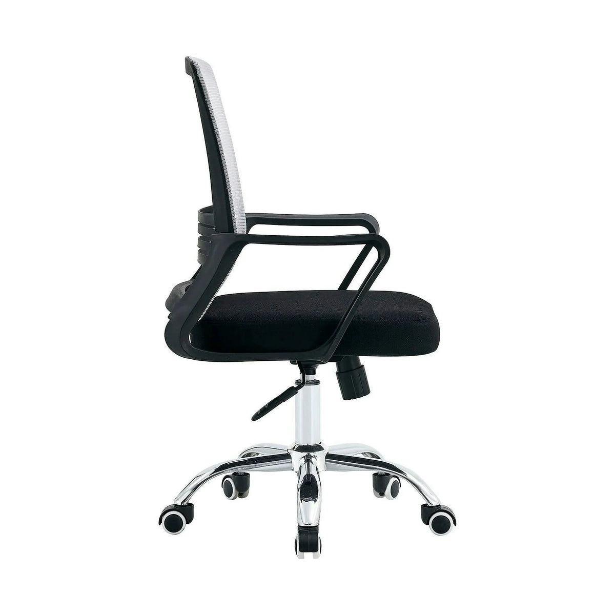 Scaun birou APOLO 2 NEW, gri/negru, plasa/plastic, 47x54x88/98 cm