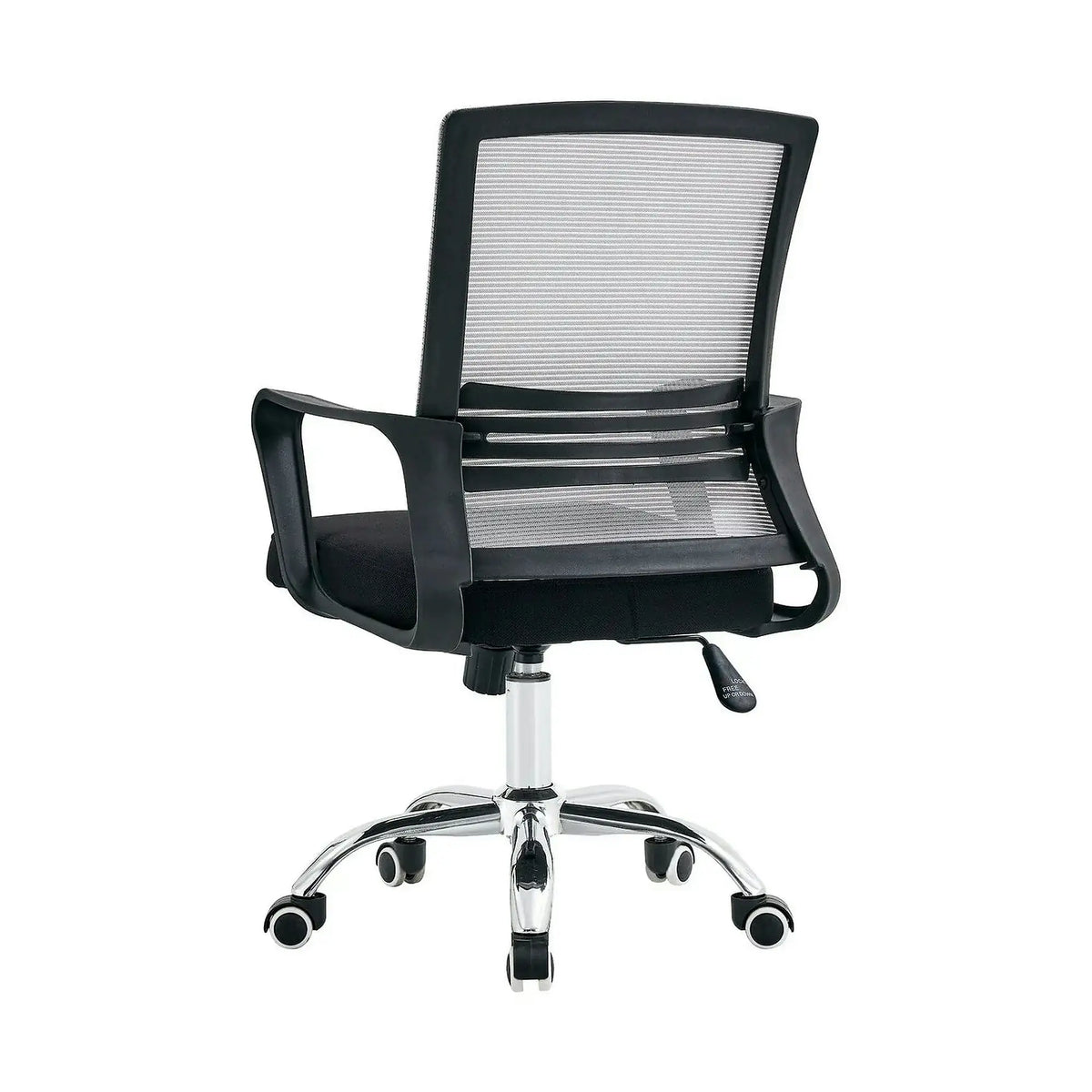Scaun birou APOLO 2 NEW, gri/negru, plasa/plastic, 47x54x88/98 cm