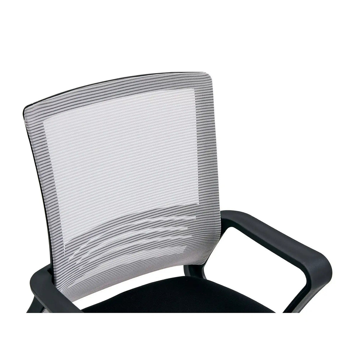 Scaun birou APOLO 2 NEW, gri/negru, plasa/plastic, 47x54x88/98 cm