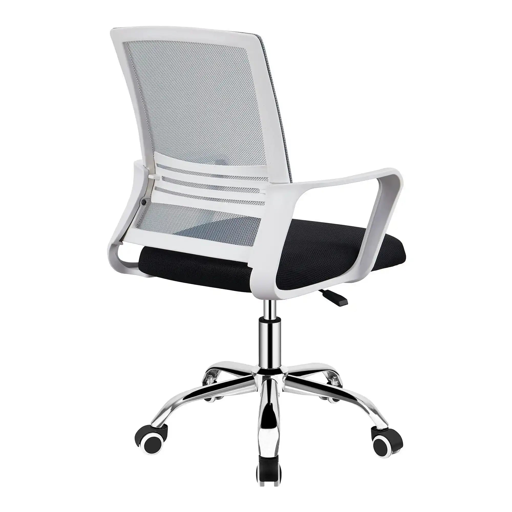 Scaun birou APOLO 2 NEW, gri/negru, plasa/plastic/metal, 47x54x88/98 cm