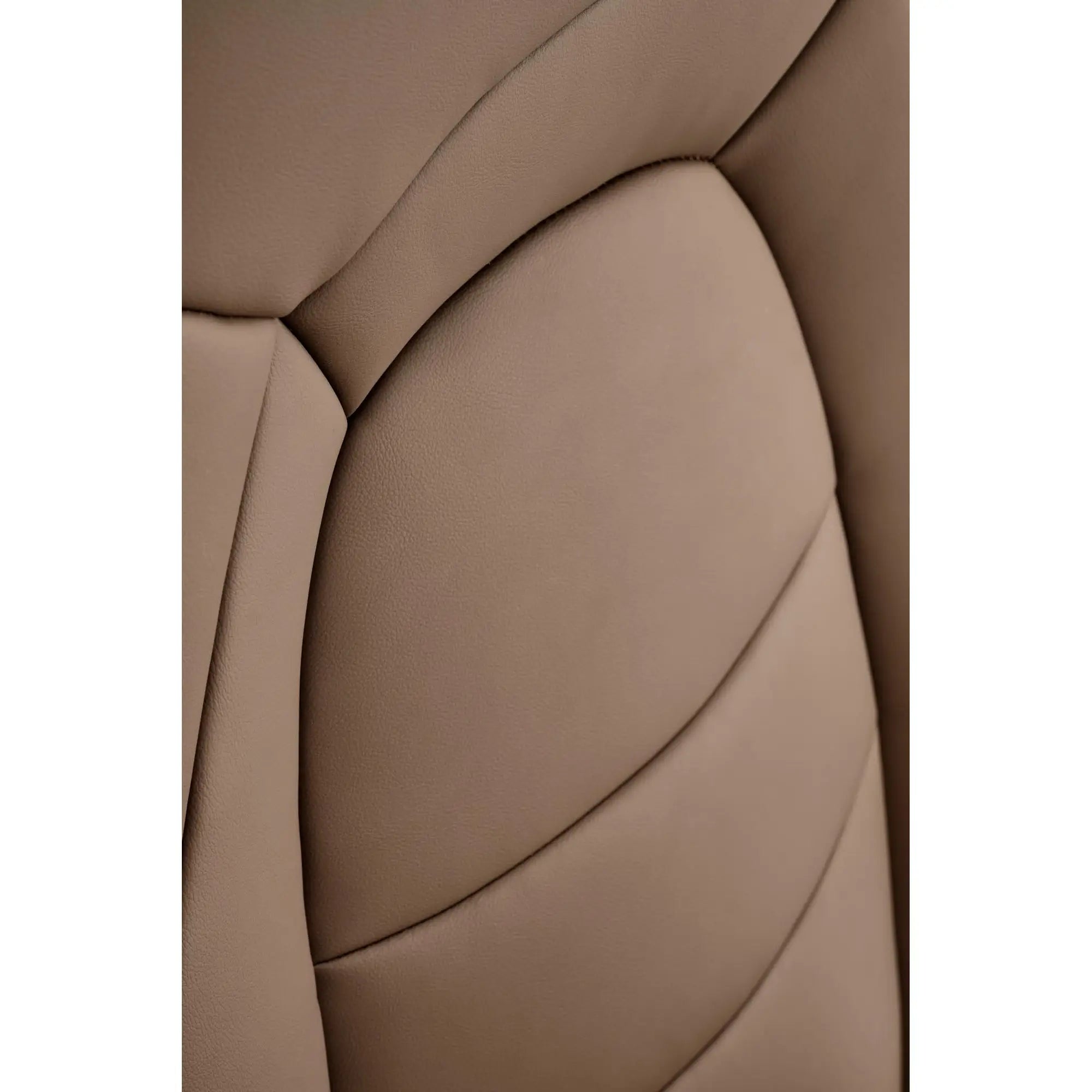 Scaun birou DARWIN, cappuccino/crom, piele ecologica/metal, 66x70x120/126 cm