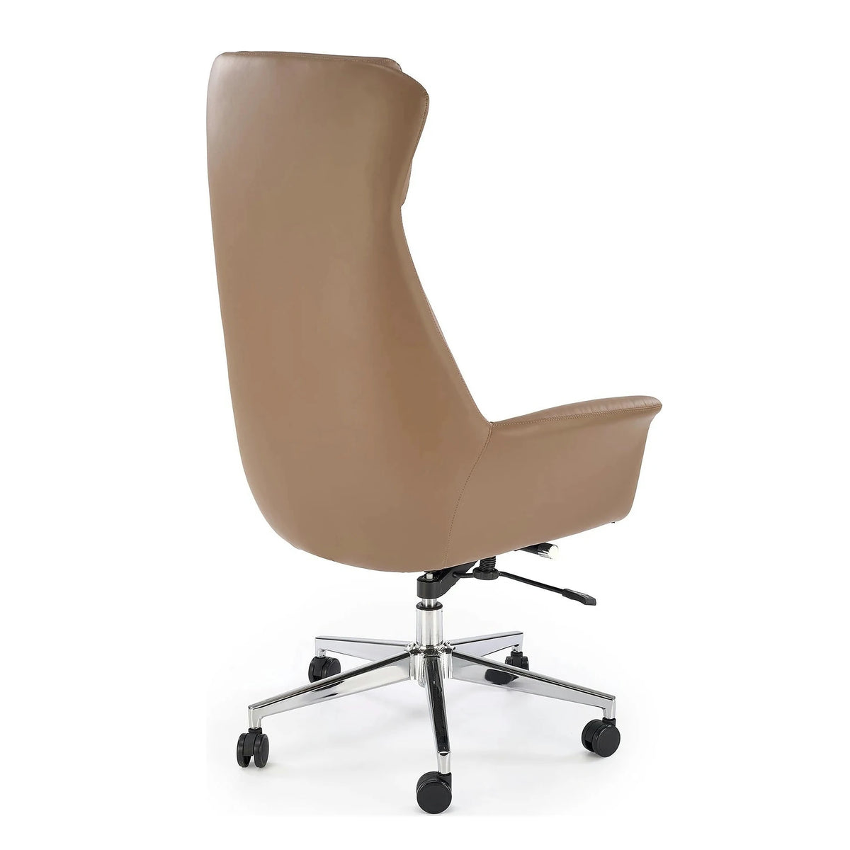 Scaun birou EDERSON, cappuccino, piele ecologica/metal, 76x65x125/131 cm