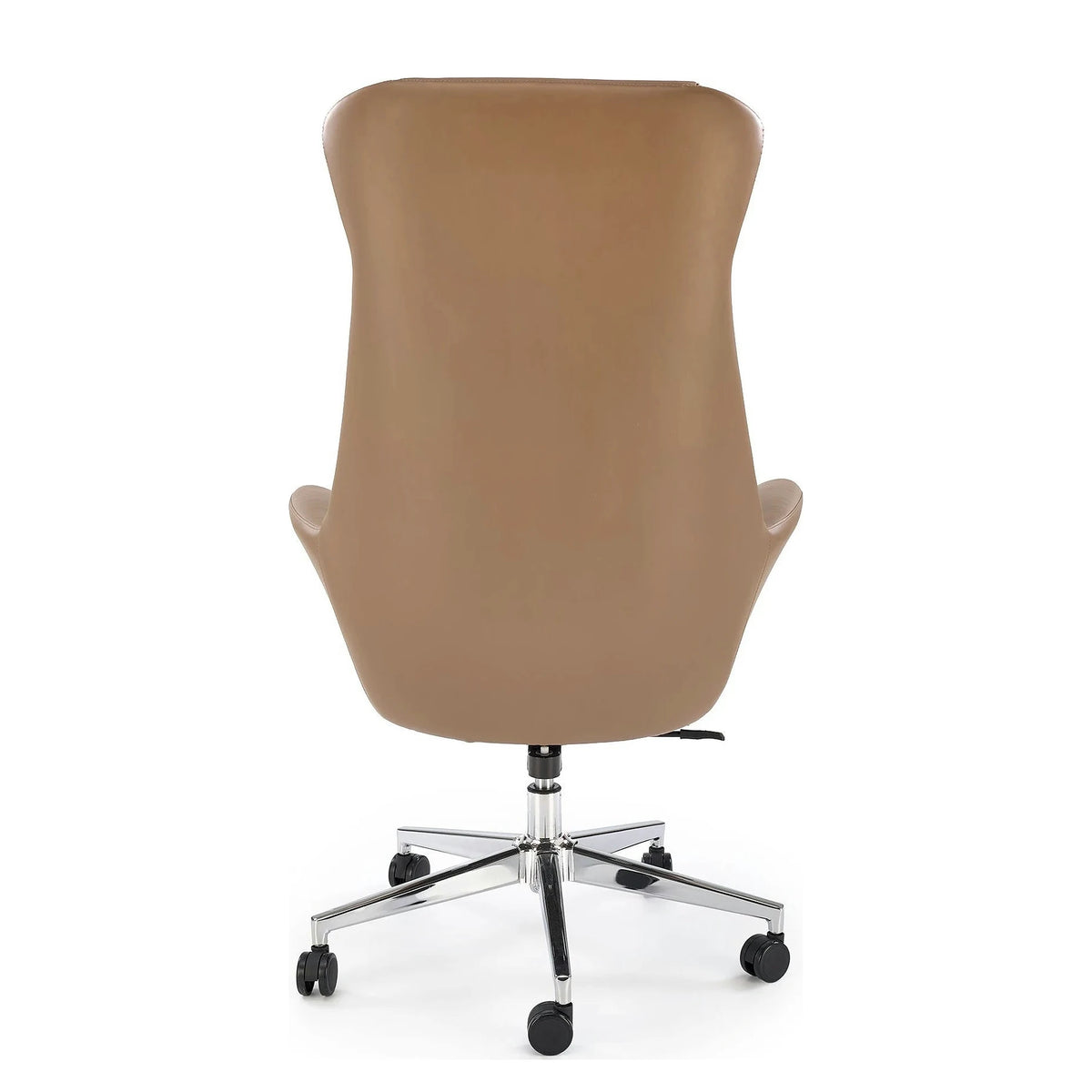 Scaun birou EDERSON, cappuccino, piele ecologica/metal, 76x65x125/131 cm